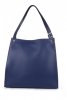 GEANȚĂ DIN PIELE shopper bag Vittoria Gotti bleumarin 8286